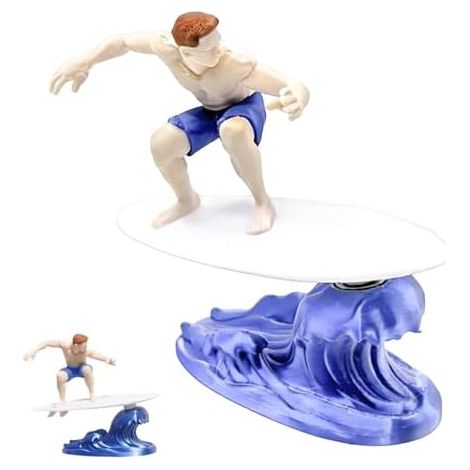 Figurines génériques pour tableau de bord, figurine de surfeur avec mouvement inertiel, pour tableau de bord et bureau – pour véhicules, voitures, berlines, pick-ups, scooters, SUV, consoles, hommes e (1/5)