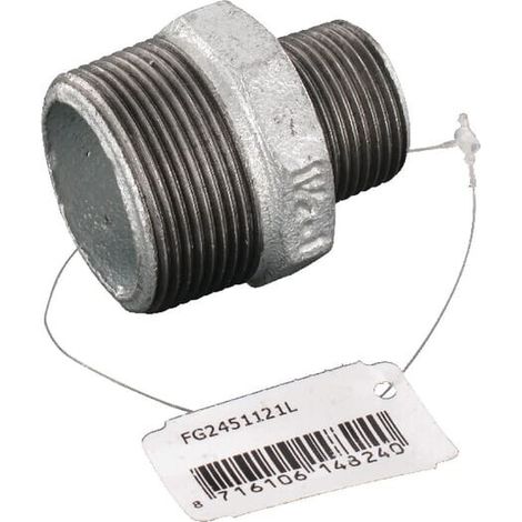 Reducci贸n 2xM 1 1/2"x1" UNIVERSAL FG2451121L