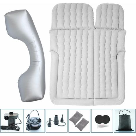 Lit gonflable pour voiture, matelas gonflable, pour camping, voiture, SUV, voyage, matelas gonflable, coussin de camping, 175 x 130 cm (1/5)