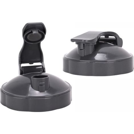 Couvercles de gobelet refermables - Sans BPA - Compatible avec NutriBullet - Étanchéité anti-fuite - Compatible lave-vaisselle - Couvercle à rabat (1/5)