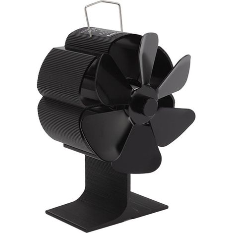 – Ventilateur de poêle à chaleur 6 lames silencieux – Économie d'énergie – Température de fonctionnement 80-350℃ – Débit d'air 180-220 CFM (1/5)
