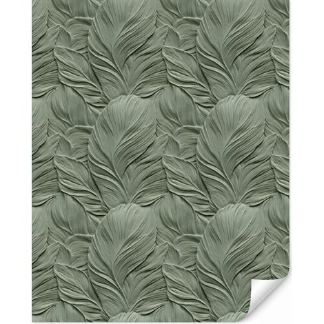 Carta da Parati Foglie - Texture - Verde 200x240 cm