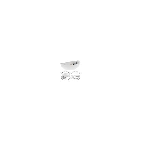 Wandleuchte eline 1xe14 c.30xl.15xa.10cm Gips white