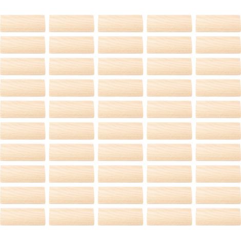 Blocs D'insertion de Chevilles en Bois 50 Pcs (1/5)