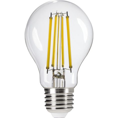 Ampola LED Filamento A60 – 4W – E27 – 840lm – Vetro trasparente  4000K (1/3)