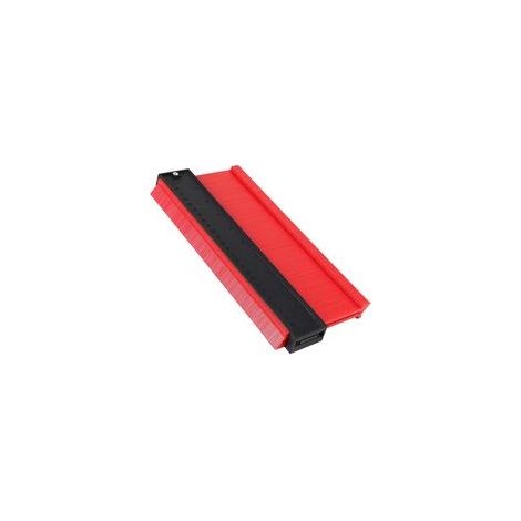 Konturenlehre, 10-Zoll/25-Zentimeter-Fliesen-/Laminatkopierer, Markierungswerkzeug mit unregelmäßiger Skala für Konturkopierer, geeignet für Laminate, Fliesen usw. - Crezuo