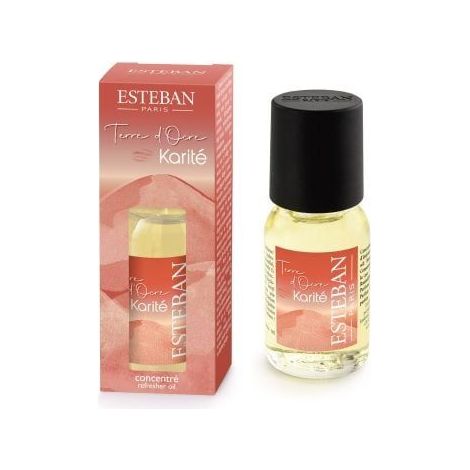 Esteban-Paris Olio Rinnovatore di Profumo Terre d’Ocre Karité 15 ml