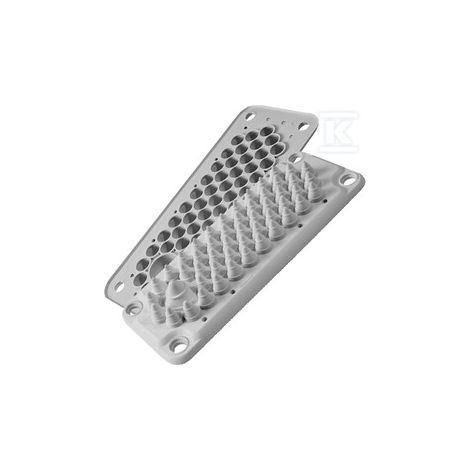 LMC51 IP54, douille multi-trous grise