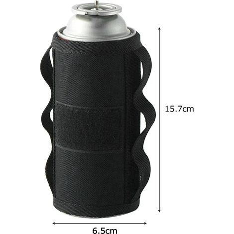 Housse de protection pour bidon d'essence de camping, manchon tactique pour bouteille de carburant, housse de protection antichute pour bidon d'essence de camping, réchauds portables (1/2)