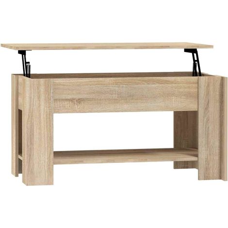 Maison Exclusive - Mesa de centro madera de ingeniería roble Sono (1/5)