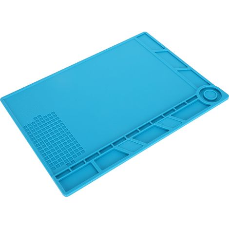 Plateforme de réparation de téléphones et d'ordinateurs - Tapis isolant thermique en silicone résistant aux hautes températures (1/5)