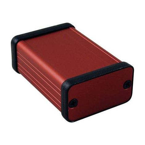 Boîtier profilé Hammond Electronics 1455D601RD aluminium rouge 60 x 45 x 25 1 pc(s) (1/2)
