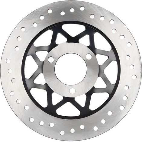 Rotor de frein à disque, disque de frein de 260mm de diamètre, montage à 3 trous, freinage sensible pour motos et véhicules électriques (1/4)