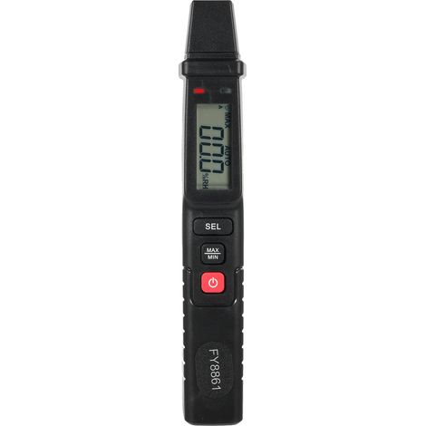 FY8861 Professionelles digitales 2-Pin-Holzhygrometer, tragbarer Holzfeuchtigkeitsmesser im Stiftformat