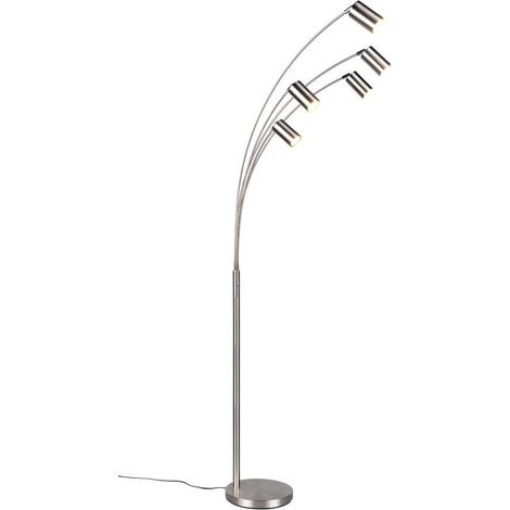Lampadaire 5 lumières Marley Acier inoxydable - 412400507 (1/3)