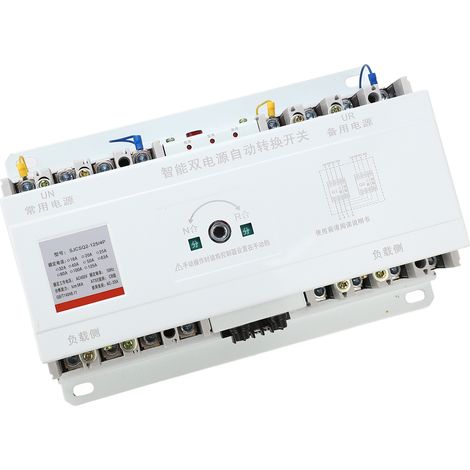 Automatischer Umschalter mit zwei Eingängen und einem Ausgang, CB-Isolationstyp, ATS-Generatorumschalter, 4-polig, AC 400 V, 125 A (1/5)