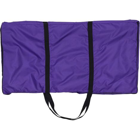 Sac de rangement pour balles de foin, sac de transport extra large pour balles de foin, pliable, portable, pour chevaux et bétail, avec fermeture éclair, étanche (1/5)