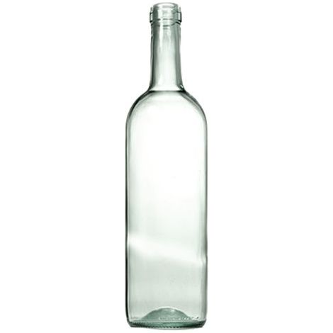 BOTTIGLIA IN VETRO TIPO 'BORDOLESE VERONA' 1500 ml - colore bianco 12 PZ