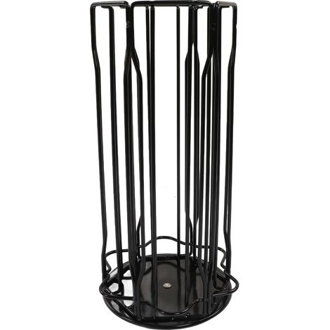 Support de 30 capsules de café, tour de rangement rotative 360° silencieuse, support à dosettes noir, design compact et pratique (1/5)