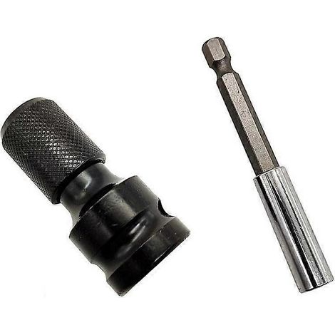 Adaptateur de douille télescopique 1 jeu 1/4 75 mm Adaptateur Bullet Hot (1/4)