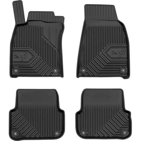 Tapis de Sol de Voiture pour Audi A6 C6 2004-2006 Pre-FL TPE Imperméable 4Pcs (1/5)