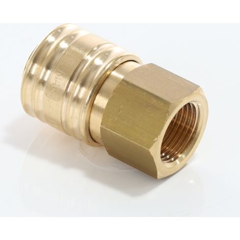 Raccordo aria elmag ottone filettatura femmina 3/8 pollice