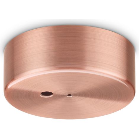 Rosone Contemporaneo Metallo Rame 1 Luce