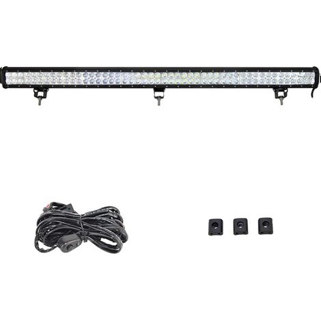Barra de luz LED, haz combinado, resistente a la intemperie, 44 pulgadas Combo n Wire (1/2)