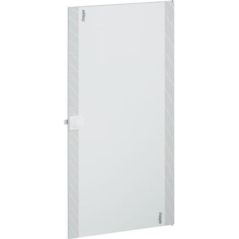 Hager – Porte de coffret électrique pleine 1000x500mm – 6 rangées – Indice de protection IP41 – Finition esthétique pour installation (1/5)