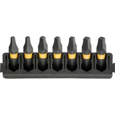 Portapuntas DeWalt de 25 mm y 7 puntas DT70815