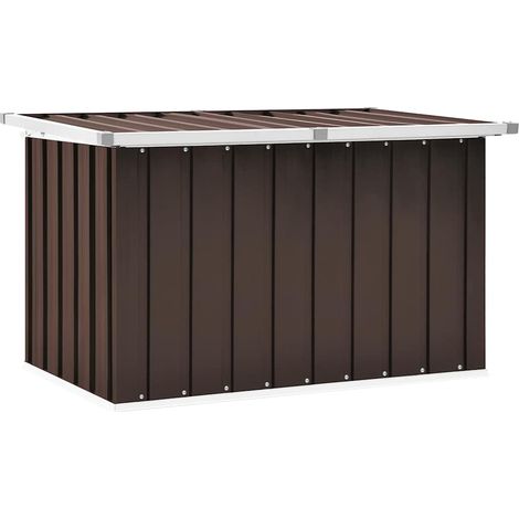 Garten-Aufbewahrungsbox Braun 109 x 67 x 65 cm