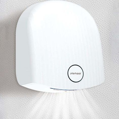 Largeight Sèche-mains automatique à induction Temps de séchage 10 secondes Matériau PA6+30GF Installation sans clous Protection IPX4 (1/5)