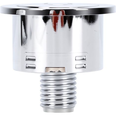Bouton de chasse d'eau double poussoir de remplacement pour Roca A822505500, valve à cylindre améliorée, réservoir d'eau à double chasse, plaqué T2240CP (1/5)