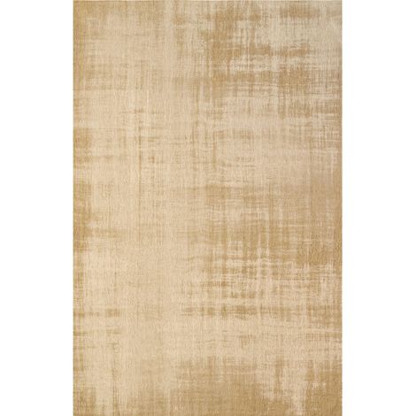 Tapis intérieur extérieur jacquard antidérapant marron - 80 x 150 cm (1/5)