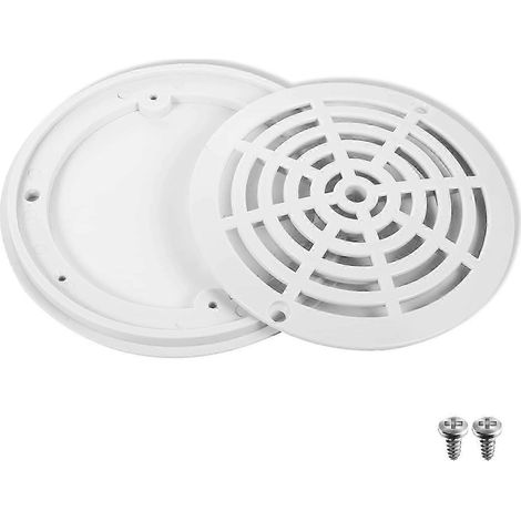 Bodenablaufabdeckung für Schwimmbecken, 20 cm (8 Zoll) Durchmesser, aus ABS-Kunststoff, kompatibel mit Hayward SP-1030 Poolzubehör (1/5)