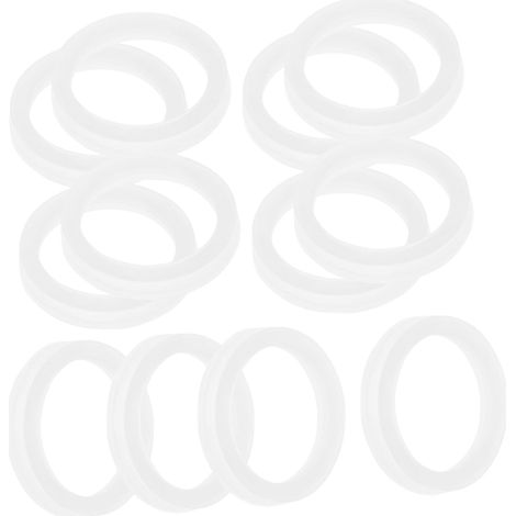 Lot de 12 Joints D’étanchéité en Silicone pour Chauffe-eau Solaire, Rondelles Blanches, Usage Sanitaire et Réparation (1/5)