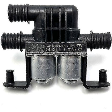 Électrovanne de régulation d'eau de refroidissement automobile compatible avec les séries 5 et 7 X5, électrovanne de chauffage 64128374995 11474121 SZRH A-YH (1/5)