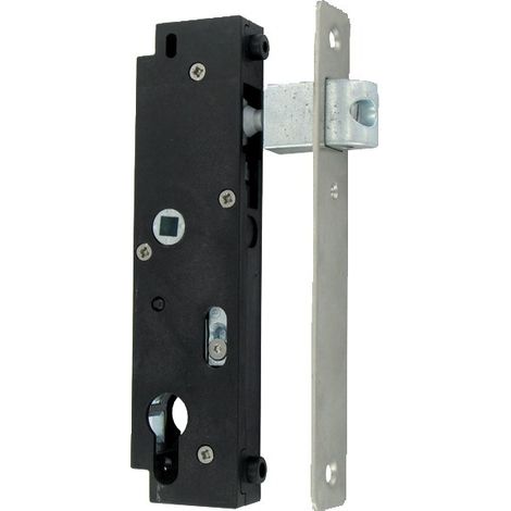 Serrure en retrait GK axe 59mm pour tube 30x30mm brossé - TIRARD - GK401104 (1/2)