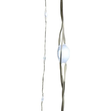 Micro LED gross Twinkle aussen 1200cm-240L,silber/kalt weiss