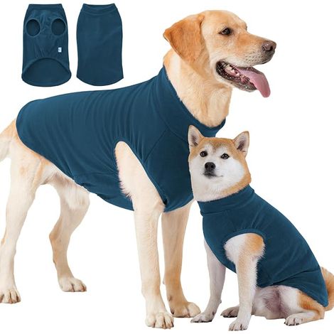 Pull en Polaire pour Chien - Manteau d'hiver pour Chiens - Pyjama pour Chien - Vêtement pour Chiens de Petite et Moyenne Taille (1/5)