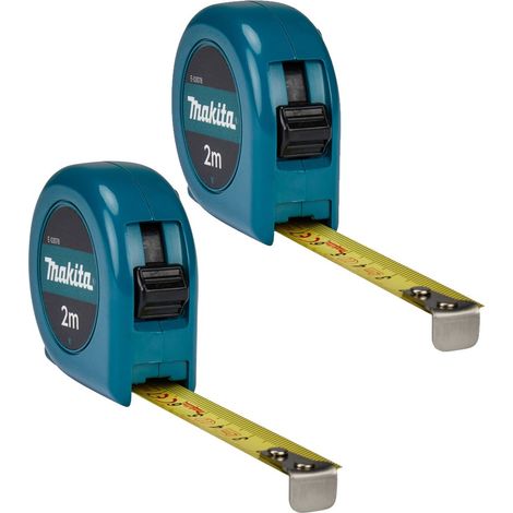 Makita E-03078 2m Pocket Tape Measure 2 Metres Mini Measuring Tape 200cm X2 (1/5)