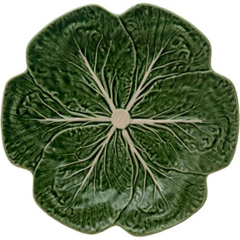 Piatto da Cena 265x265x30mm Verde BORDALLO PINHEIRO