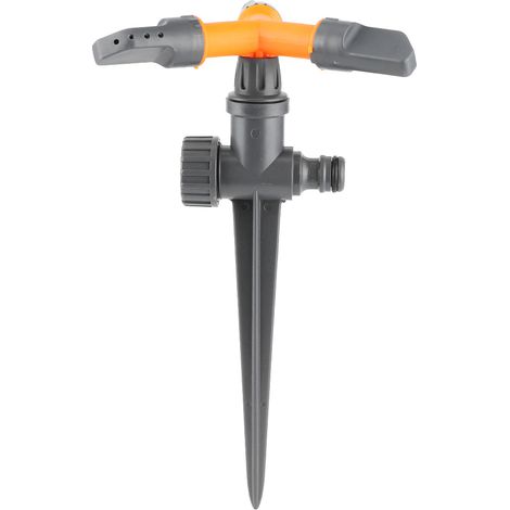 Arroseur de pelouse automatique rotatif à 360 degrés, système d'arrosage de jardin à trois bras réglables (1/5)