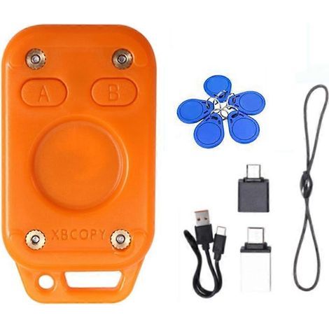 Neustart Chameleon V2.0 RFID-Emulator 125 kHz 13,56 MHz Smart Chip Reader + 5CUID-Schlüsselanhänger Chameleon Ultra Kartenduplikator (1/5)