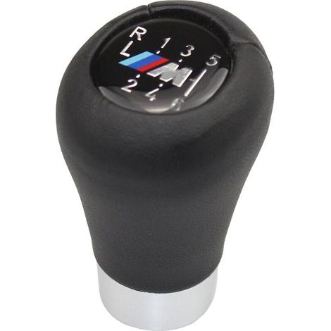 Leder-Sport-Schaltknauf, 6-Gang-3er-Serie E46, 5er-Serie E60 E61, LCI, 6er-Serie, E63, E64, LCI, X3 F25, X4 F26 (1/4)