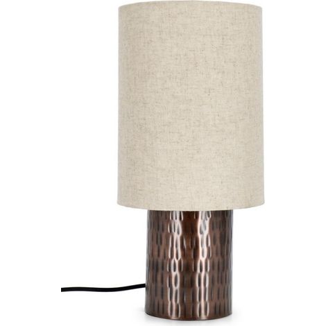 Lampada Tavolo Metallo Marrone Moderna da Interno H41 - DIMITRIOS (1/4)