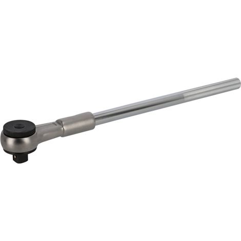 Bahco 3/4-Umschaltknarre mit rundem Knarrenkopf, 72 Zähnen und 5°-Rückschwenkwinkel, 525 mm (1/4)