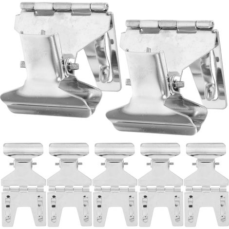 KOMBIUDA Lot de 10 porte-étiquettes en acier inoxydable 304 (1/5)