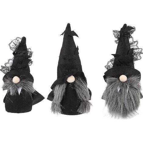 3 Halloween-Gnome für Halloween-Dekorationen (1/3)
