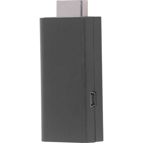 Convertisseur PS2 vers HDMI, Compatible 480i/576i/480p, Plug & Play pour TV/Moniteur, Noir (1/5)